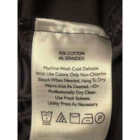 Eddie Bauer Woman's Slightly Curvy Fit Dark Gray Pants Size 14 (5502) - Picture 7 of 7